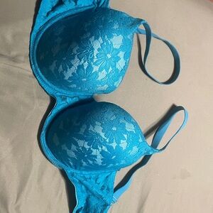 No Boundaries Blue Bra